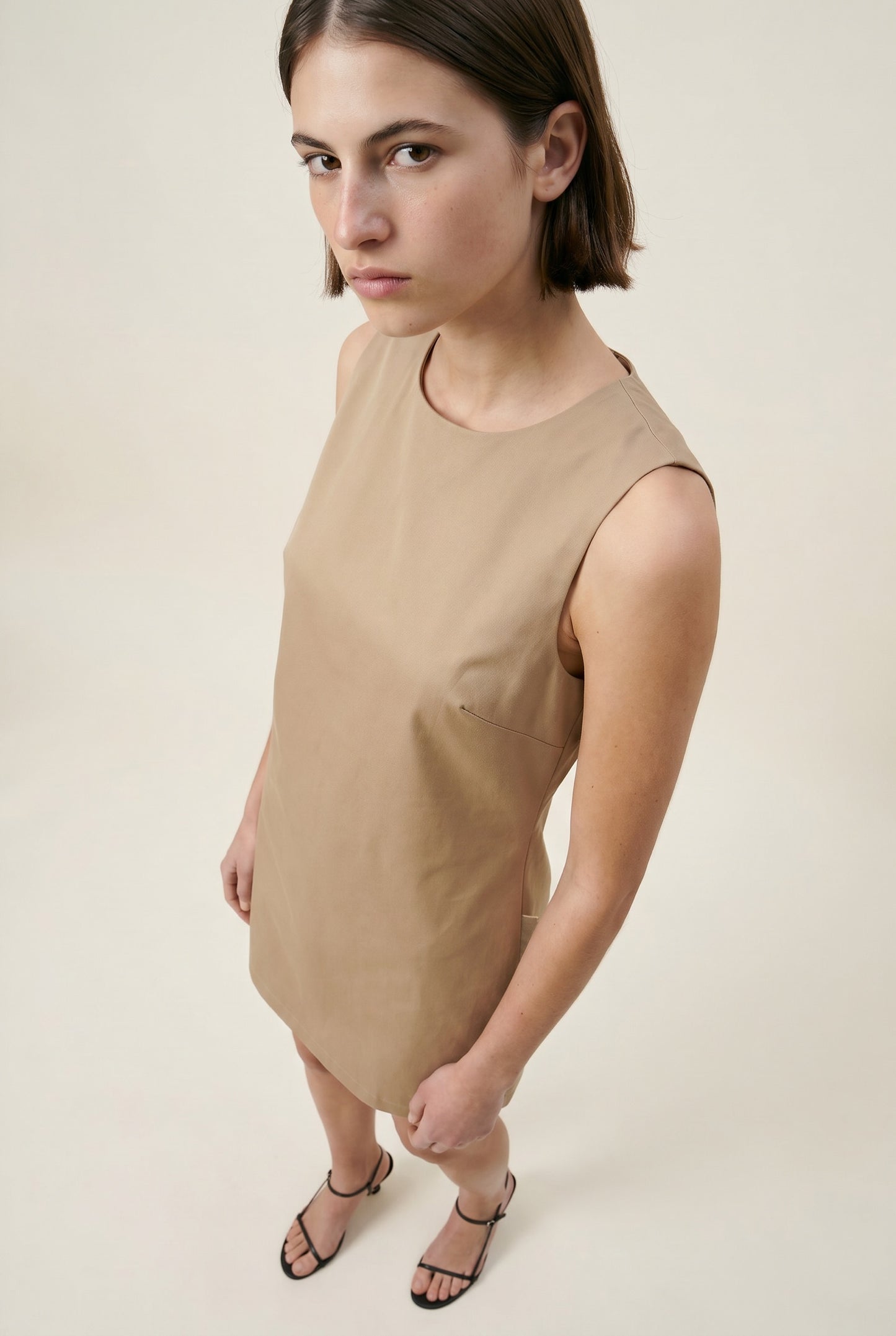 Caramel Mini Dress