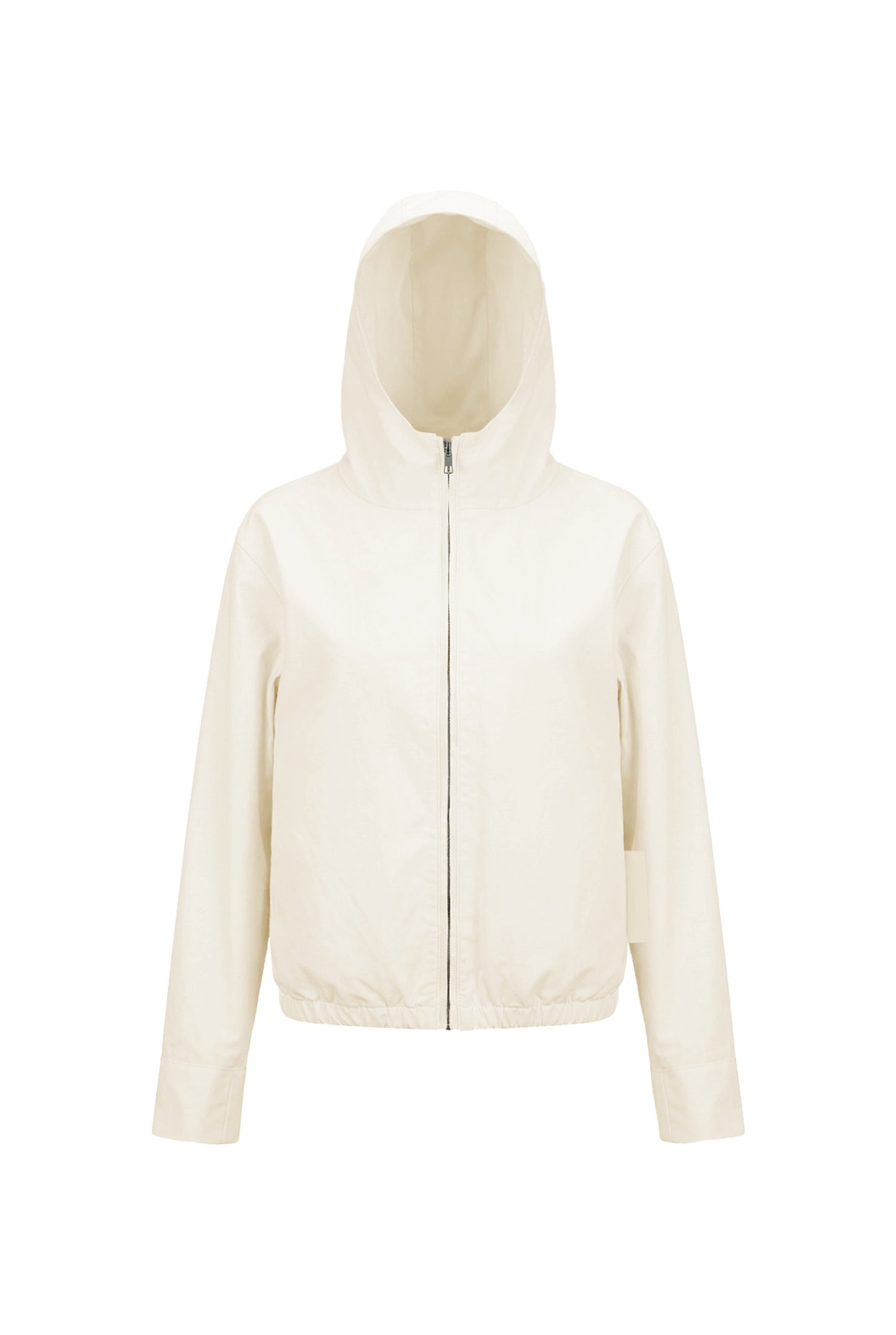 Ivory Hooded Jacket
