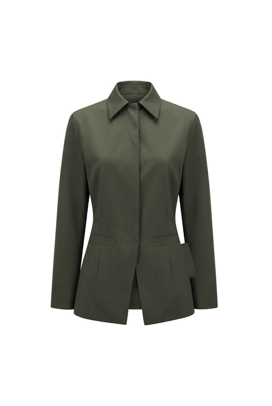 Army Green Blazer