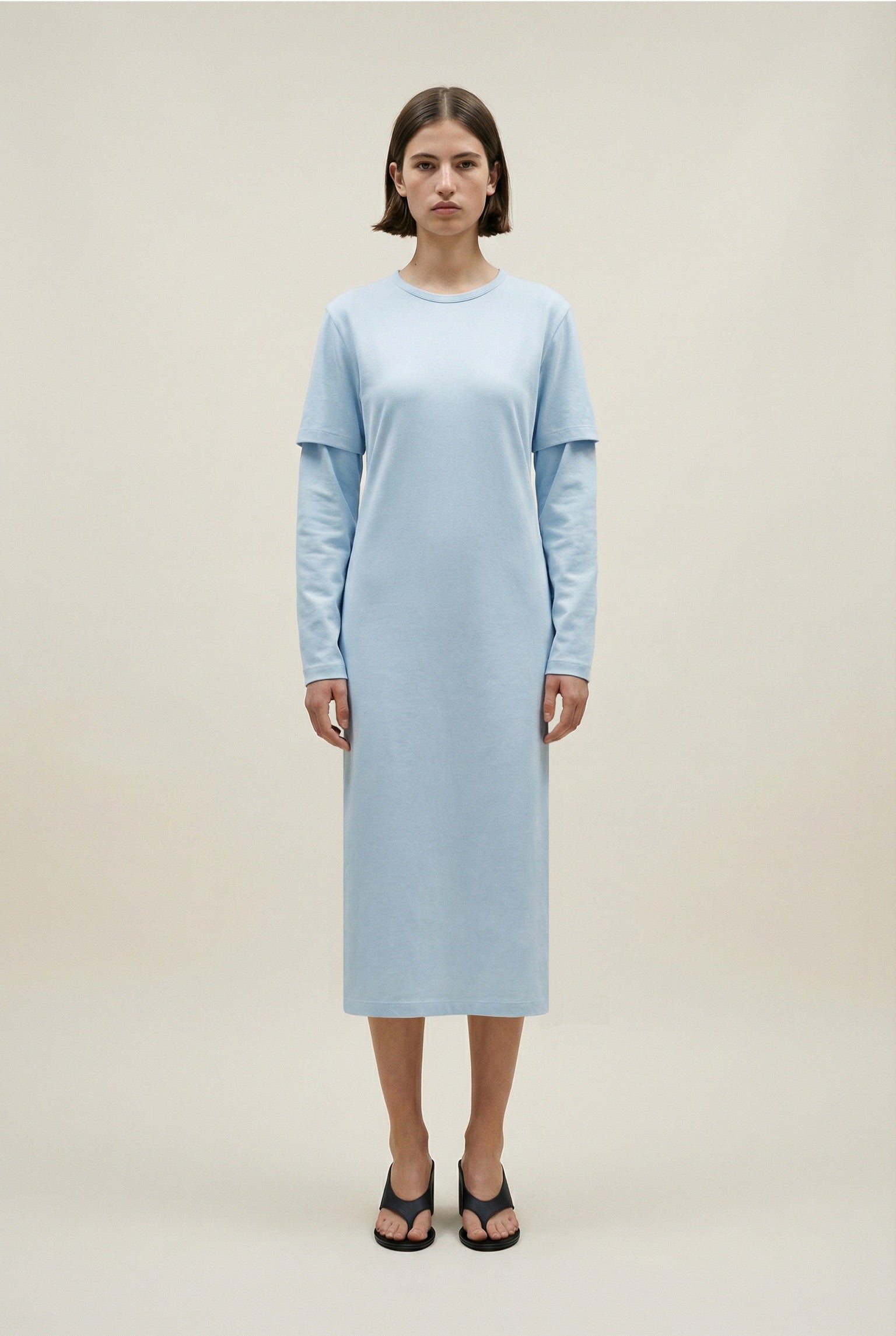 blue tee dress The Organic Cotton Weekend Tee Dress