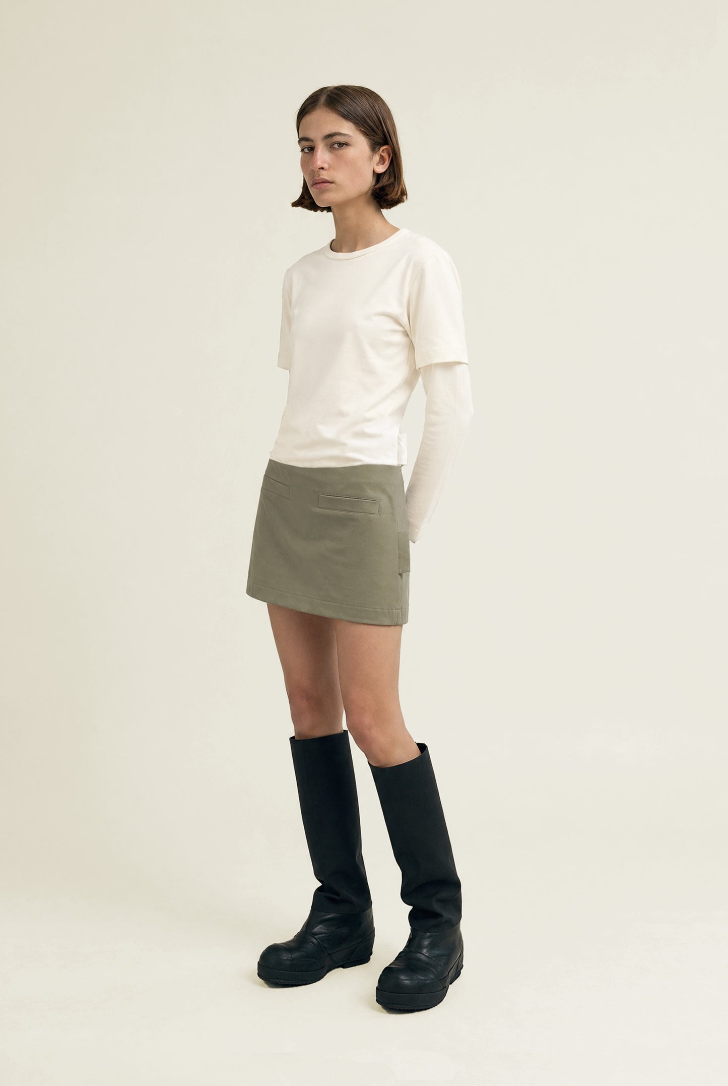 Sage Mini Skirt