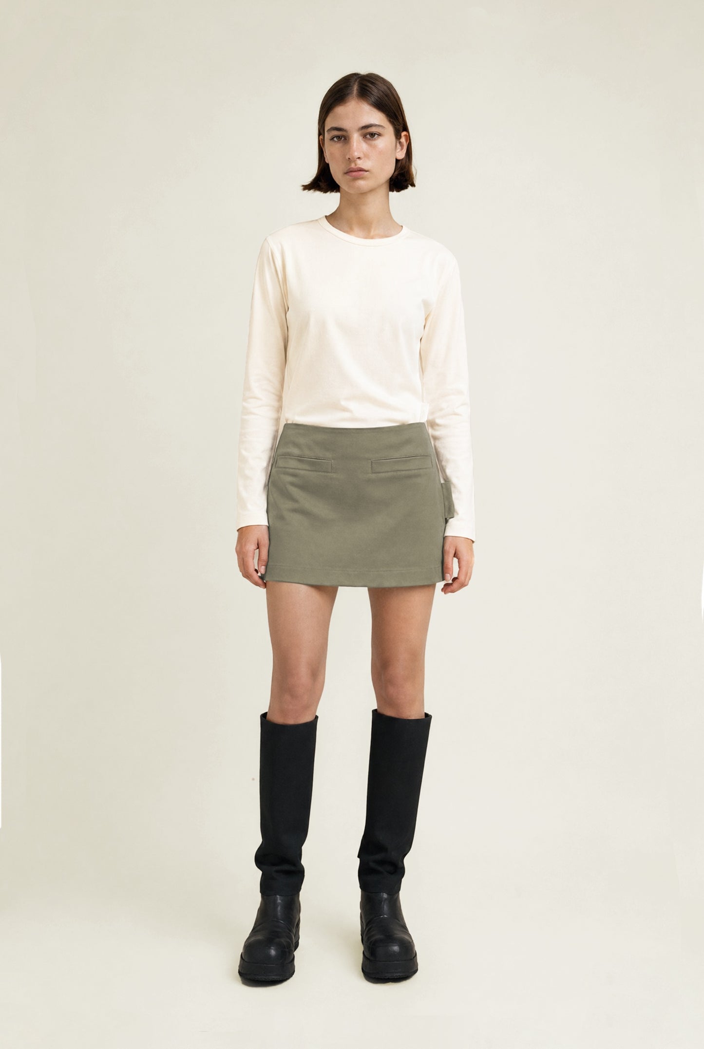Sage Mini Skirt