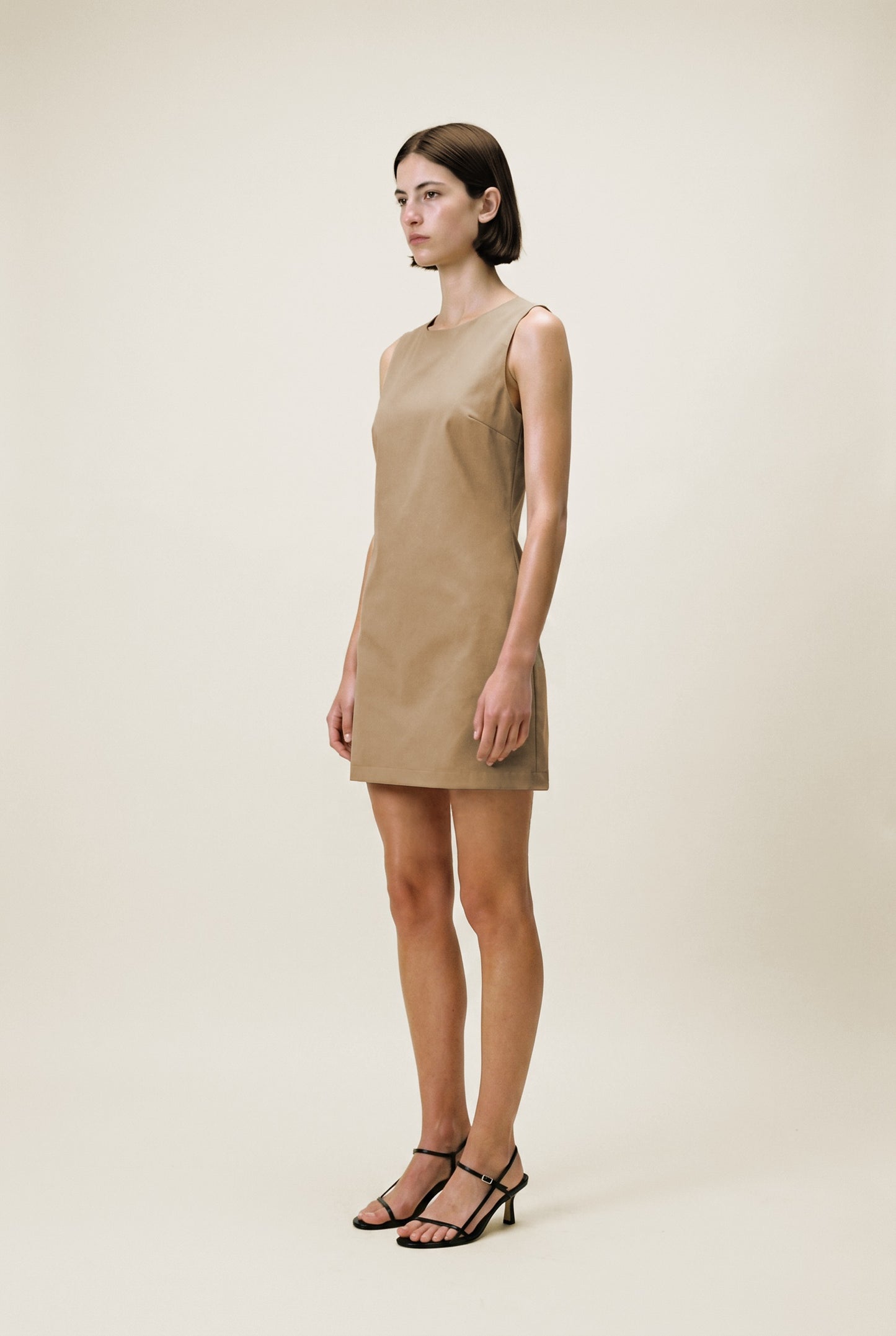 Caramel Mini Dress