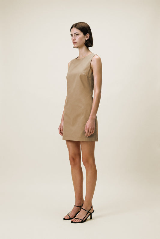 Caramel Mini Dress