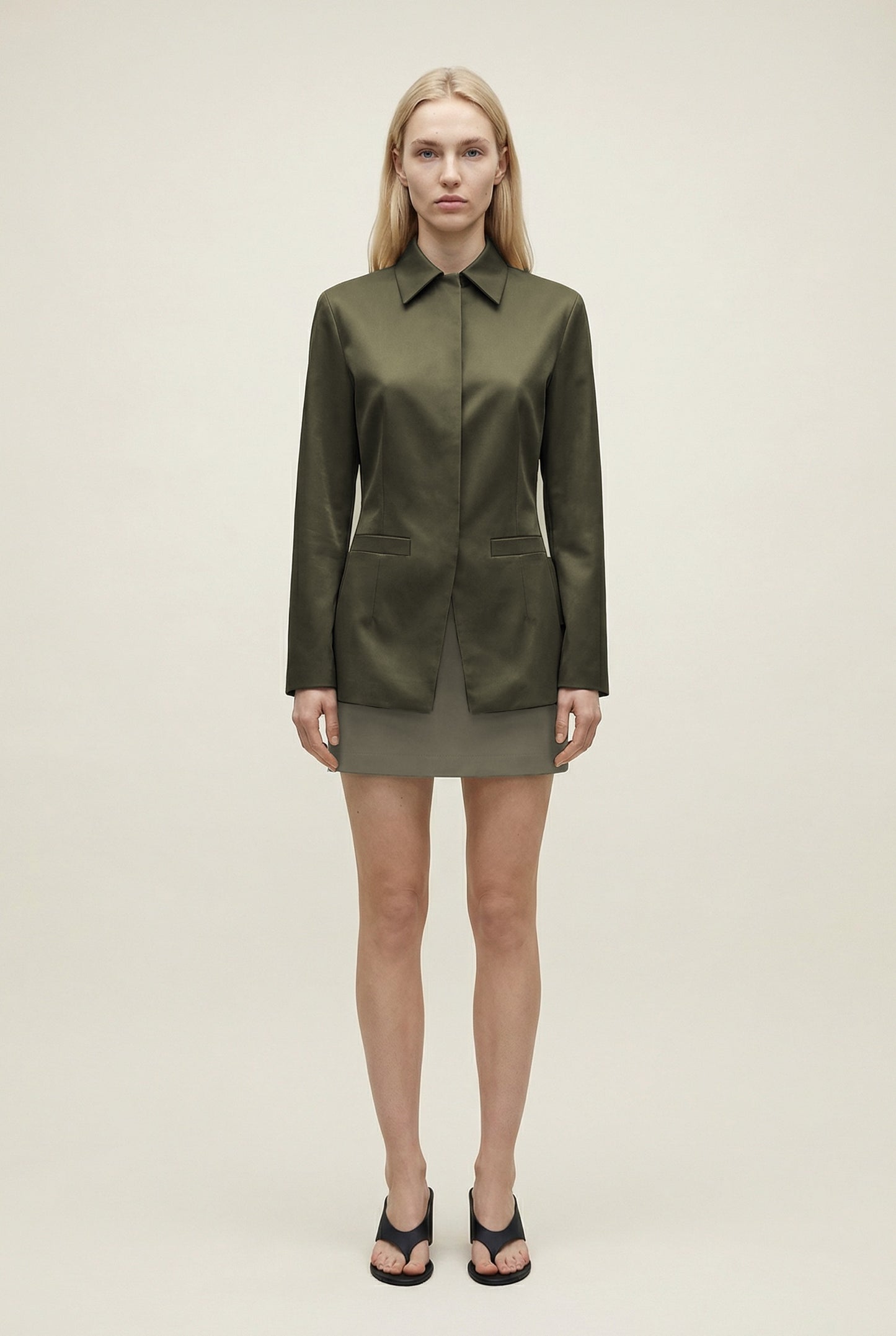 Army Green Blazer