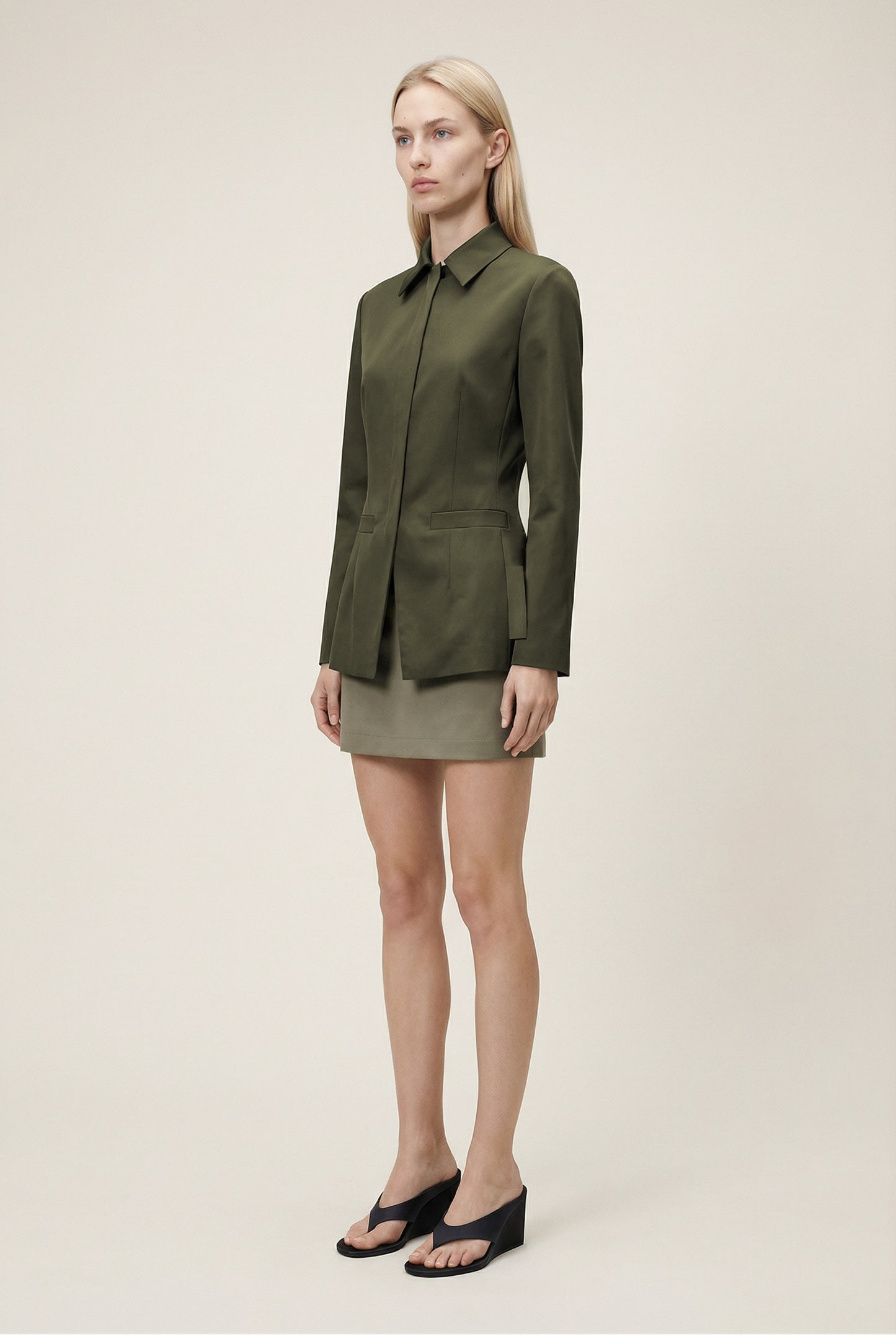 Army Green Blazer
